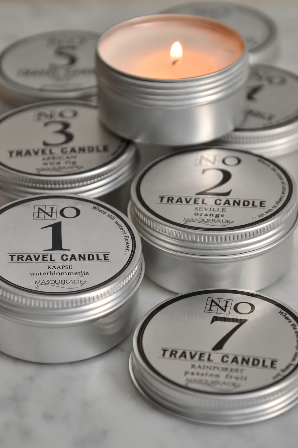 Signature Scented Travel Candles