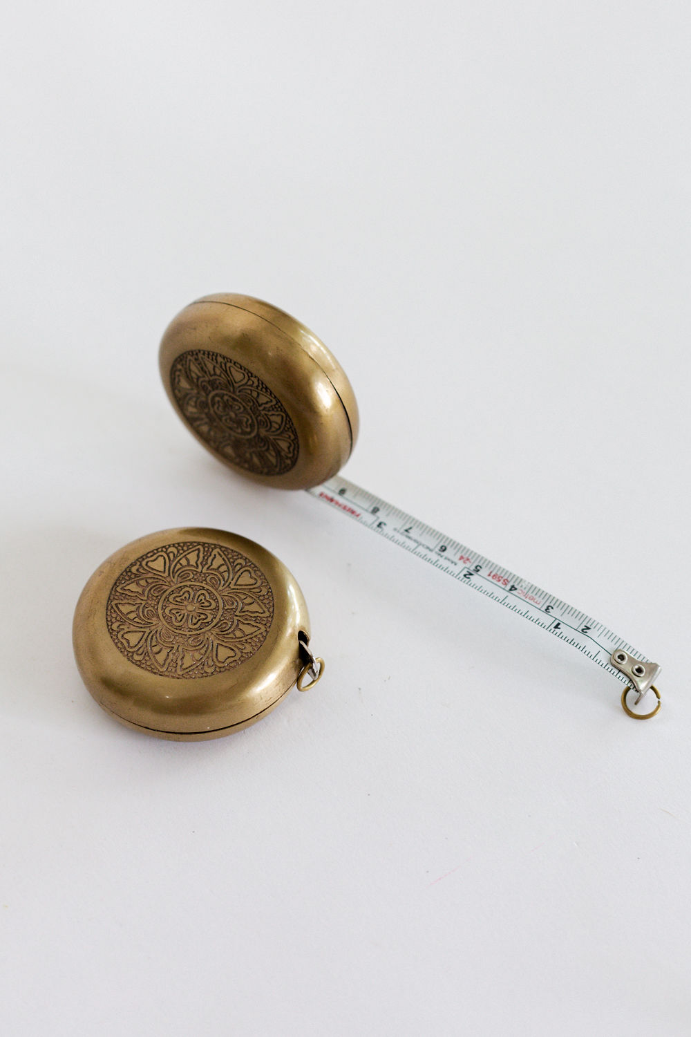 Brass Encased Measuring Tape