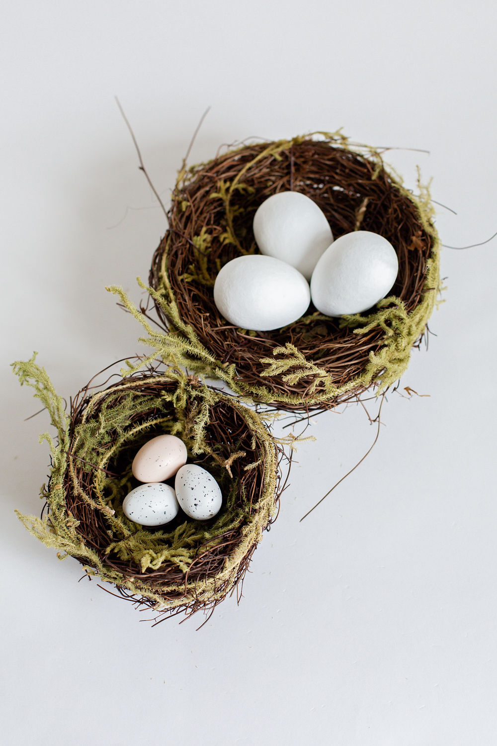 Moss and Rattan Nest