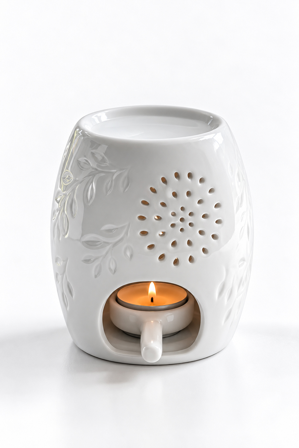 White Ceramic Oil Burner